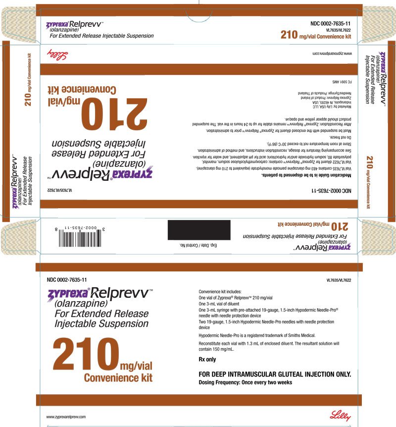 Image 0 of Zyprexa Relprevv 210 Mg Vl By Lilly Eli & Co.