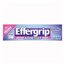 Effergrip Denture Adhesive Cream 1.5 Oz