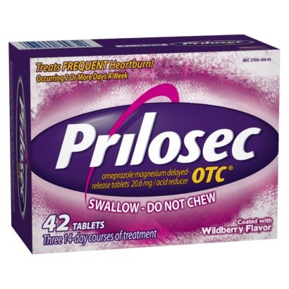 Prilosec Otc Wild Berry 42 Tablets By Procter & Gamble