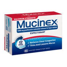 Image 0 of Mucinex SE Max Strength 1200mg Tab 42 Ct.
