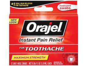 Orajel Maximum Toothache Swabs 0.4 Oz
