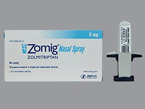 Zomig 5 Mg Nasal Spray 6 By Impax Pharma