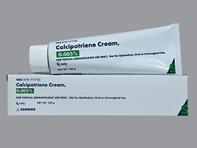 Calcipotriene 0.005% 120 GM Cream By Sandoz Rx.