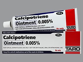 Calcipotriene 0.005% 120 Gm Ointment By Taro Pharma.