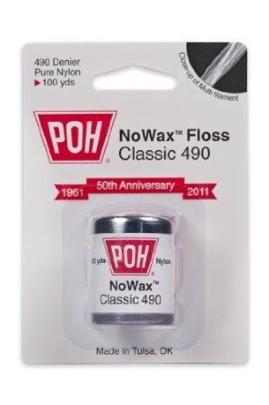 Poh Nowax Classic White Dental Floss 100Yd