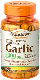 Image 0 of Odor-Free Garlic 2000MG, 100 Tablets