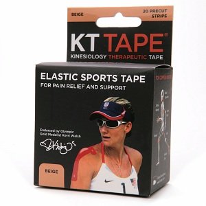 KT Tape Beige Athletic Sports Elastic 14 Strips 