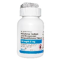 Diclofenac Sod-Miso 50 Mg-200 Mcg Tabs 60 By Actavis Pharma