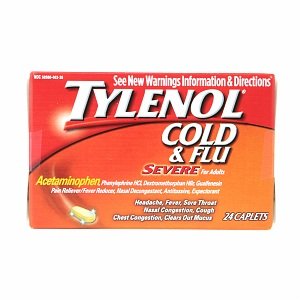 Image 0 of Tylenol Cold Flu Severe Caplet 24 Ct