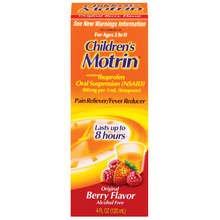 Image 0 of Motrin Children Pain Relief Berry 100mg/5ml 4oz