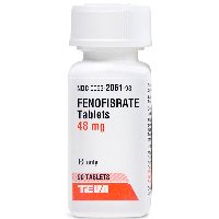 Image 0 of Fenofibrate Generic Tricor 48 Mg Tabs 90 By Teva Pharma 