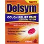 Delsym Sugar Free Cherry Cough Relief Lozenges 16 Ct