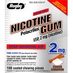 Image 0 of Nicotine 2 Mg Gum 100 Ct