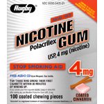 Nicotine Coated Cinnamon 4 Mg Gum 100 Ct