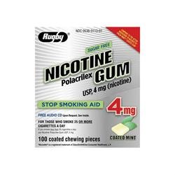 Nicotine Gum 4 Mg Cm 100 Ct