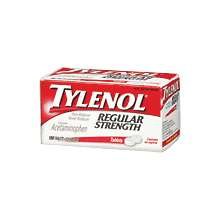 Tylenol Regular Strength Tablet 100 ct.