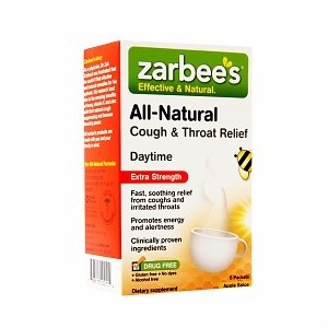 Zarbee?s All-Natural Cough & Throat Relief Extra Strength Apple Spice 6 pack