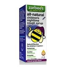 Image 0 of Zarbee?s All-Natural Children?s Nighttime Cough Syrup 4 oz