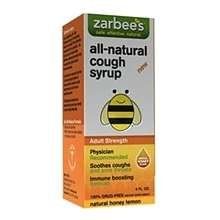 Zarbee?s All-Natural Cough Syrup Honey Lemon 4 oz