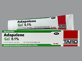 Adapalene 0.1% Gel 45 Gm By Taro Pharma.