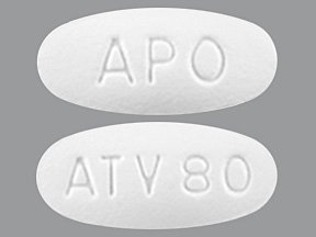 Image 0 of Atorvastatin Calcium Generic Lipitor 80 Mg 90 Tabs By Apotex Corp.