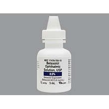 Image 0 of Betaxolol Hcl 0.5% 5 ML Drops By Akorn Inc.