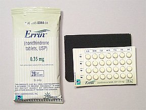 Errin 0.35 Mg 6X28 Tabs By Teva Pharma