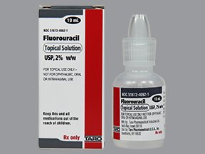 Image 0 of Fluorouracil 2% 10 ML Solution By Taro Pharma. 