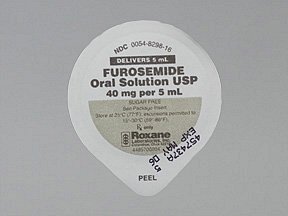 Furosemide Generic Lasix 40MG/5ML 40X5 ML Solution Rx Required Mfg.by:Roxane La