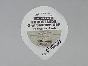 Image 0 of Furosemide Generic Lasix 40MG/5ML 40X5 ML Solution Rx Required Mfg.by:Roxane La