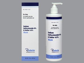 Sodium Sulface 9% Sulf 4.5% Wash 16 Oz By Call Inc. 