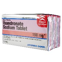 Image 0 of Ibandronate sodium Generic Boniva 150 MG 3 Tabs By Apotex Corp