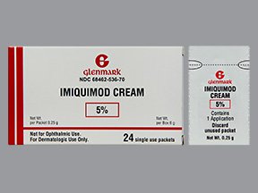 Imiquimod 5% 24x0.25 Unit Dose By Glenmark Generics.