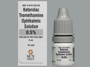 Ketorolac Tromethamine 0.5% 5 ML Drops By Caraco Pharma