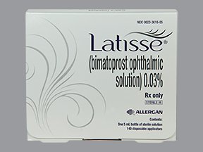 Latisse 0.03% 5 ML Drops By Allergan Inc