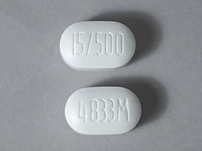 Image 0 of Pioglitaz/Met 15/500 Mg 60 Tabs By Teva Pharma 