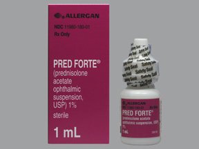 Pred Forte 1% 1 ML Drops By Allergan USA 