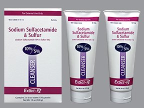 Image 0 of Sodium Sulfacetam-Sulf 10-5% Wash 2x170 Gm By Exact Rx