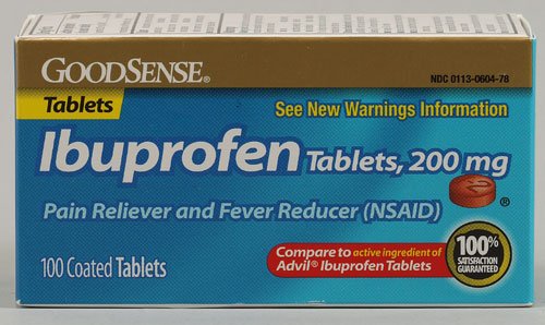 Good Sense Ibuprofen 200 mg 100 Coated Tablets