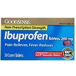 Ibuprofen Generic Advil 200 Mg Brown Tablets 50 mfg. by Perrigo