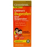 Ibuprofen generic Motrin Childrens Oral Suspension Berry 4 oz
