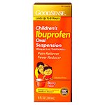 Image 0 of Ibuprofen Generic Motrin Childrens Oral Suspension Berry 8 oz