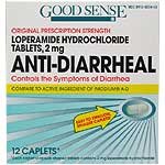 Anti-Diarrheal Imodium 2mg Caplets 12