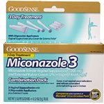Good Sense Miconazole 3 Day with Disposable Applicator 9 Gram