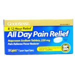 Image 0 of Good Sense All Day Pain Relief Naproxen Sodium 220mg Caplets 50 ea