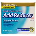 Good Sense Acid Reducer Ranitidine Tablets 75mg 60 ea