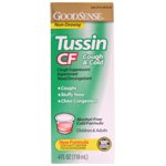 Good Sense Tussin CF Cough & Cold Liquid Formula for Adults and Children 4 oz