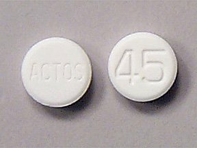 Image 0 of Pioglitazone 45 MG 90 Tabs By Teva Pharma.