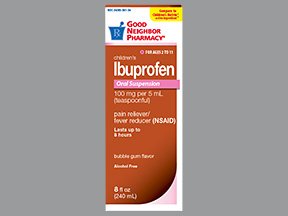 Image 0 of GNP Ibuprofen Child Suspension Bgum 8 Oz