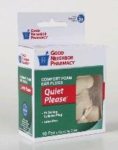 Image 0 of GNP Ear Plug Foam Quiet Please 10 Fom